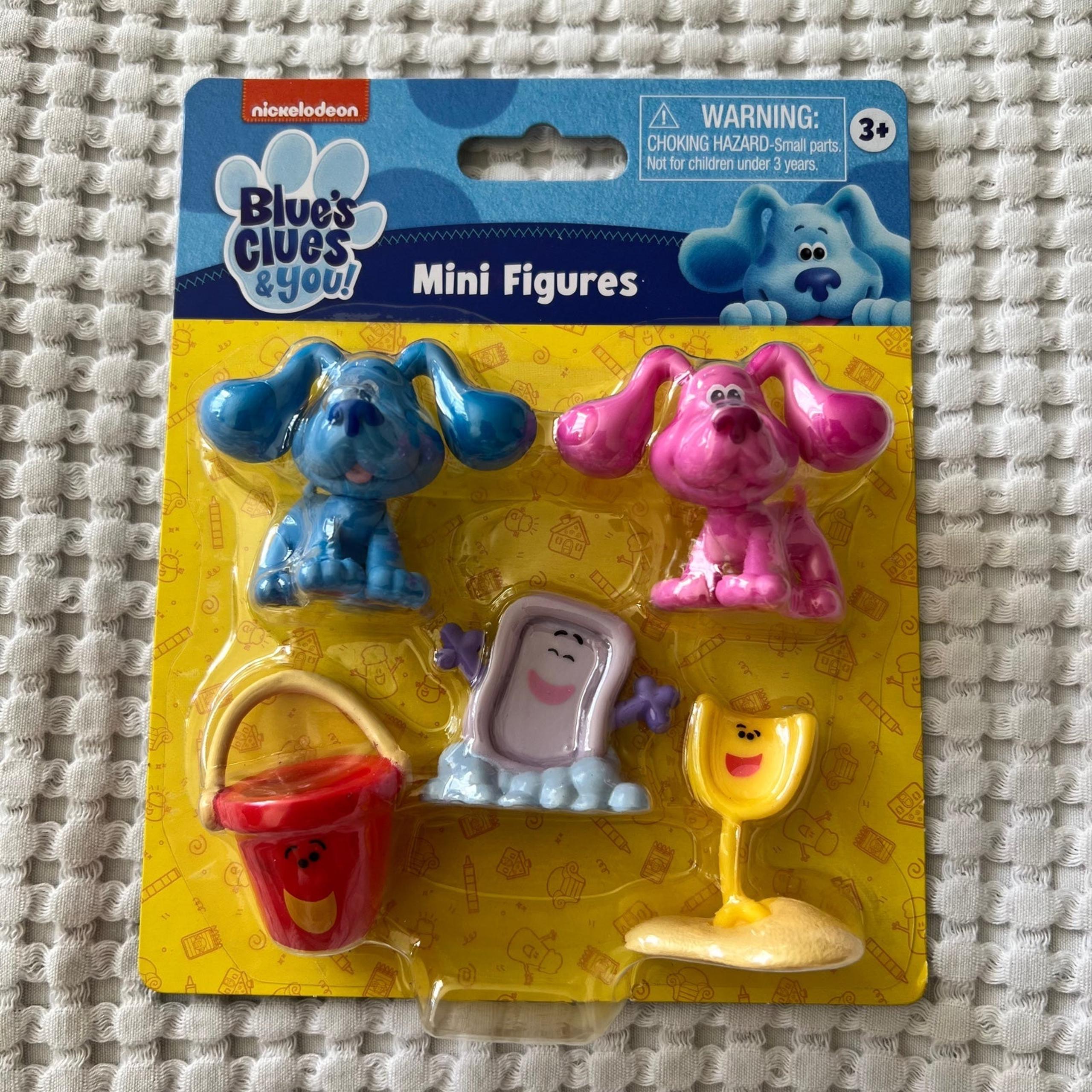 NIB BLUES CLUES MINI FIGURES & FIGURINES Nickelodeon Nick Jr
