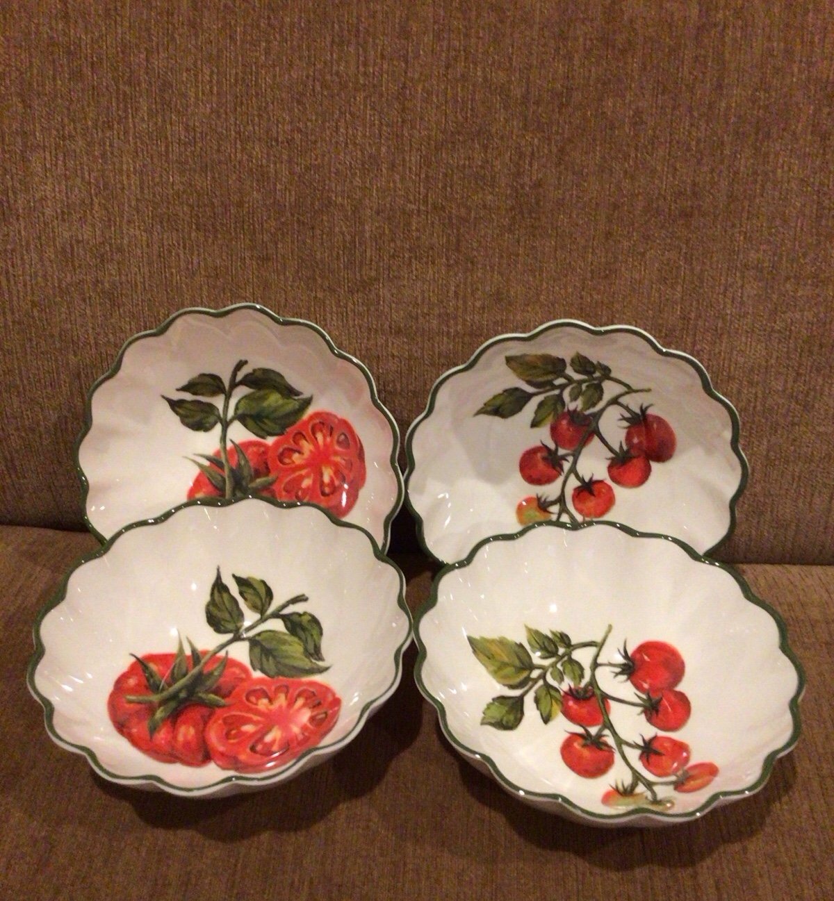 HOUSE & GARDEN Melamine Tomato Bowls Set of 4