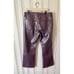 AGOLDE Sz 34, Recycled Leather Relaxed Boot in Night Shade Purple 348 NEW W/TAG