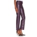 AGOLDE Sz 34, Recycled Leather Relaxed Boot in Night Shade Purple 348 NEW W/TAG