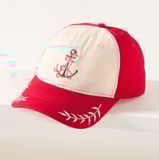 Anthologies Coney Island picnic Nautical Monogram cap