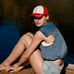Anthologies Coney Island picnic Nautical Monogram cap