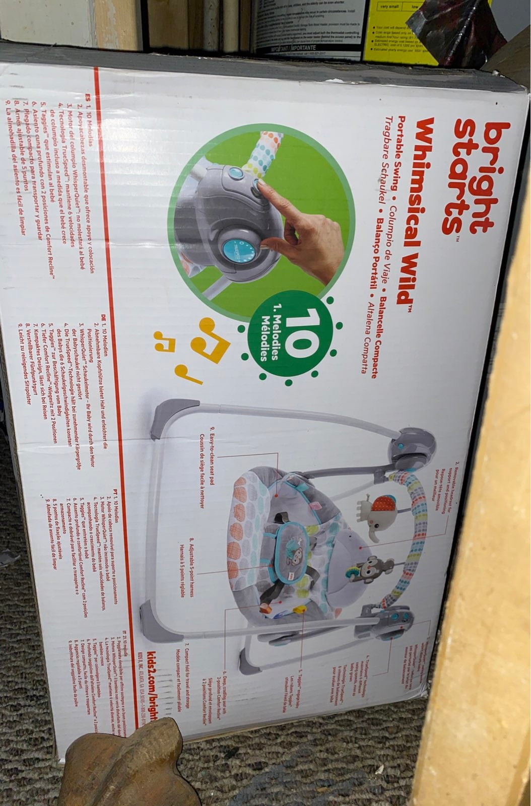 Baby swing