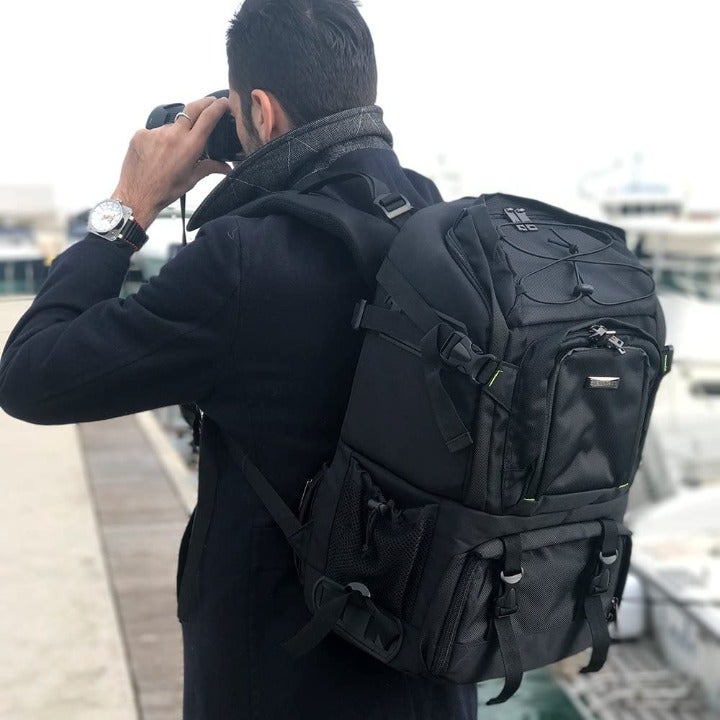 EVECASE Extra shops Large Professional DSLR Camera / Laptop Travel Backpack