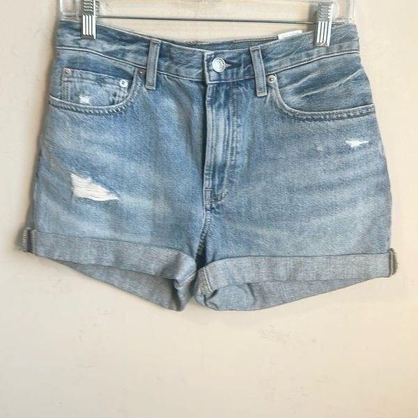Everlane Denim Cuffed Shorts 28”W