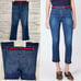 Veronica Beard Carolyn 10 Baby Boot Jeans Womens Size 26 Tuxedo Waistband