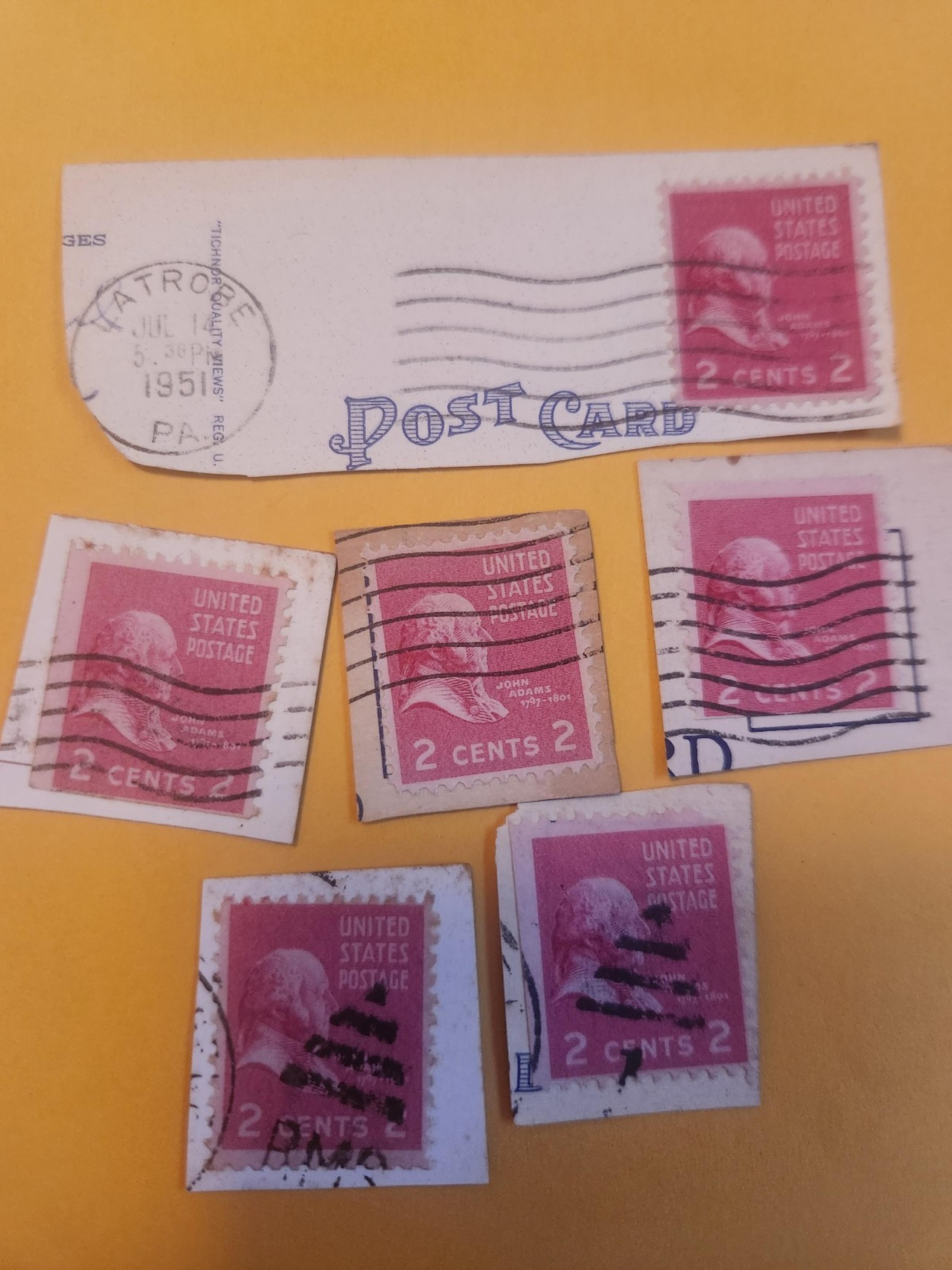 vintage postage stamps