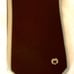 Brown and silver silk tie