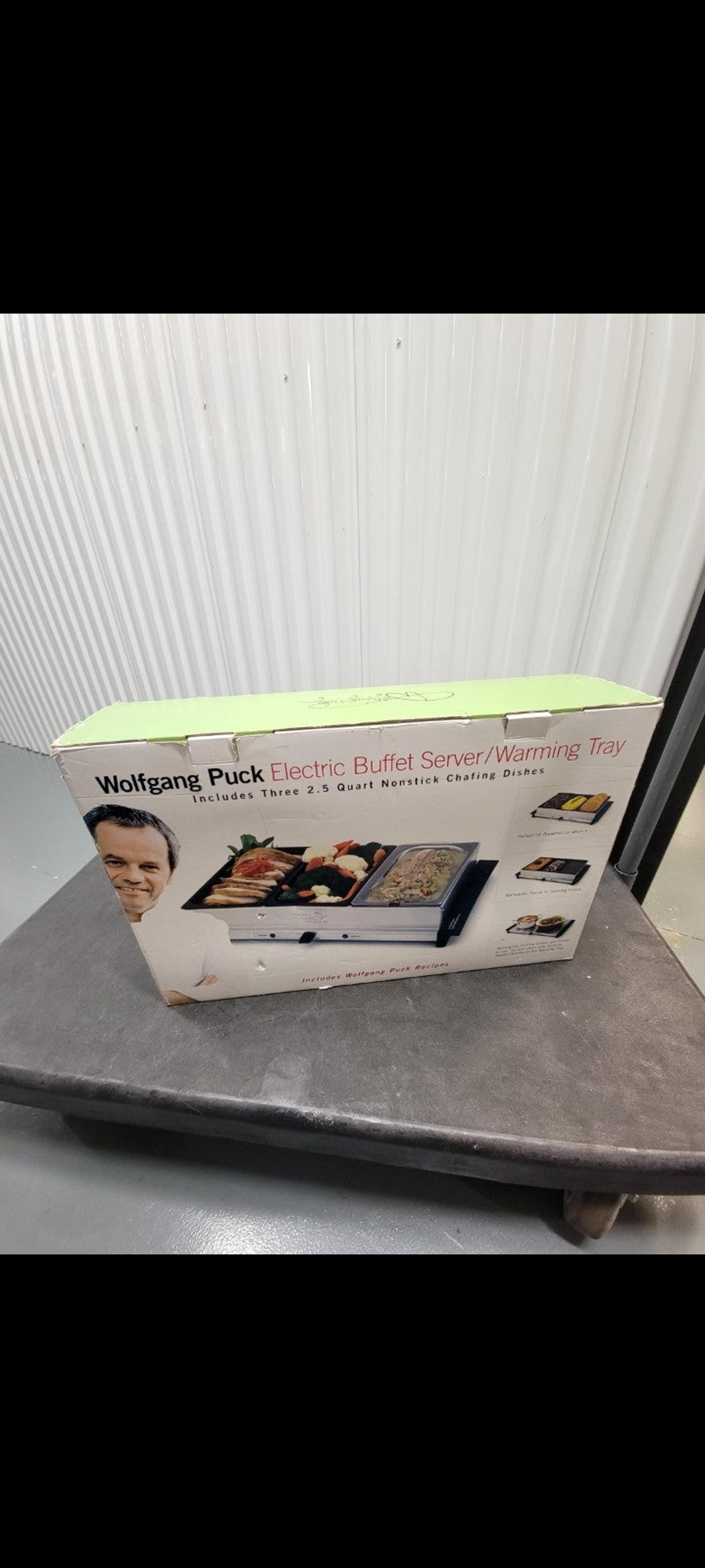 Wolfgang Puck Electric Serving Tray New in Box