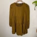 En Saison Taffeta Tiered Dress