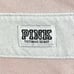 PINK Victoria’s Secret Grey & Pink Stripe Boyfriend Half-Zip Hoodie