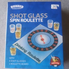 Buzzed Entertainment Shot Glass Spin Roulette