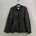 Vintage Laura Ashley Women Multicolor Wool Blend Cardigan Embroidered Sweater XL