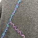 Vintage Laura Ashley Women Multicolor Wool Blend Cardigan Embroidered Sweater XL