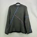 Vintage Laura Ashley Women Multicolor Wool Blend Cardigan Embroidered Sweater XL