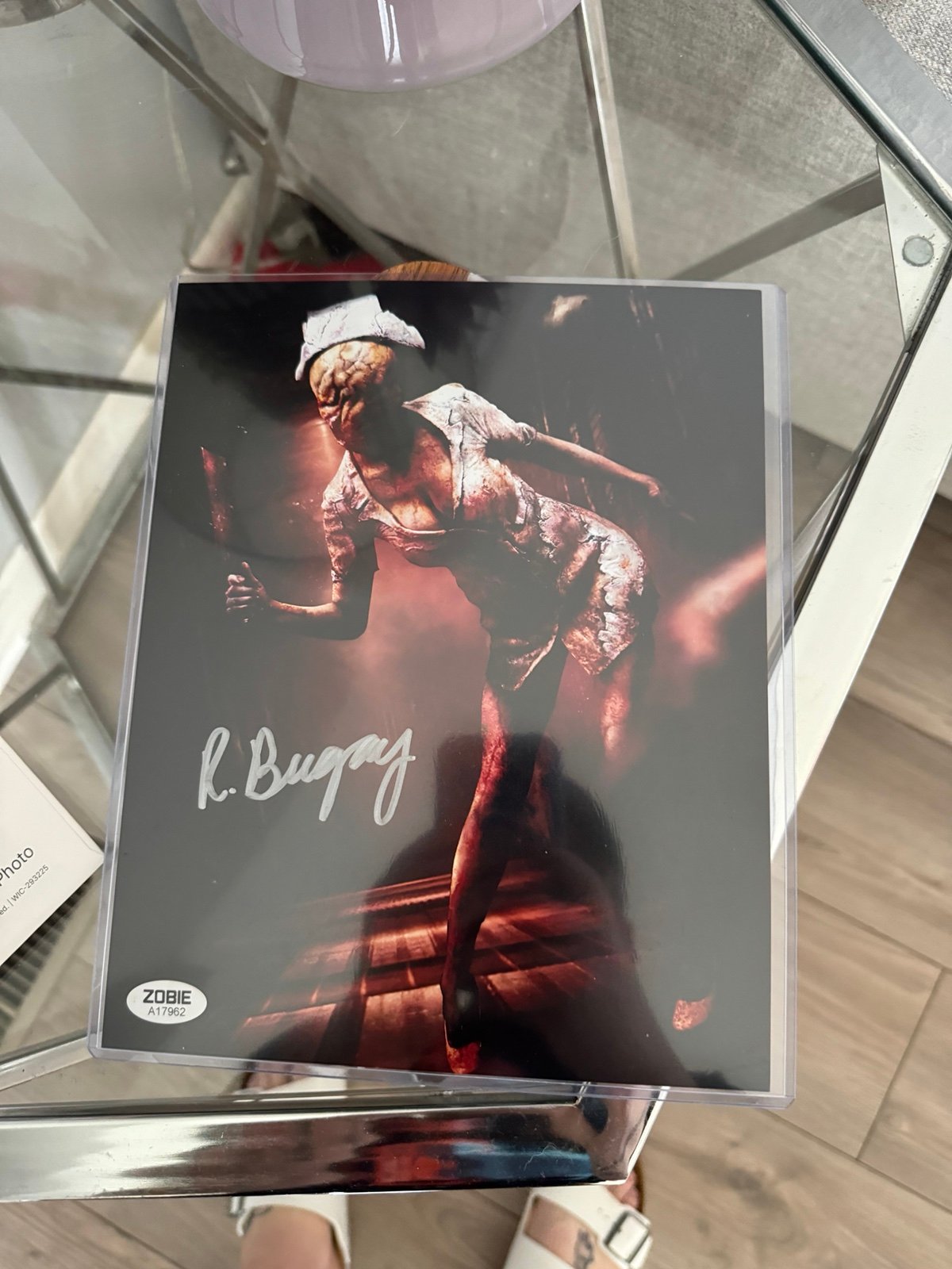 Horror autographs