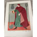 Vintage Costume Of Apothecary, 15th Century by Warja Honegger-Lavater Original P