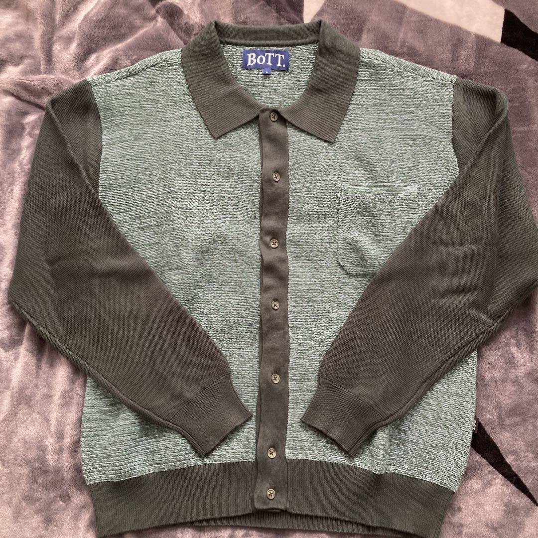 BoTT / Marled Knit Polo Cardigan Cardigan