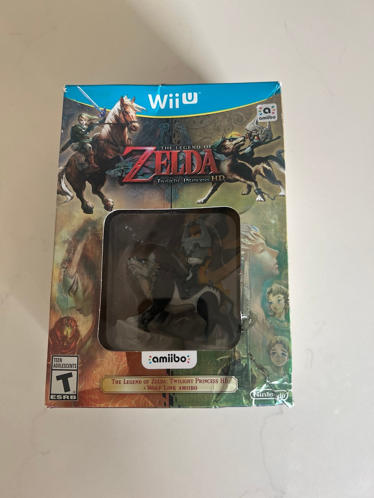 Wii U Legend of zelda twilight princess factory sealed