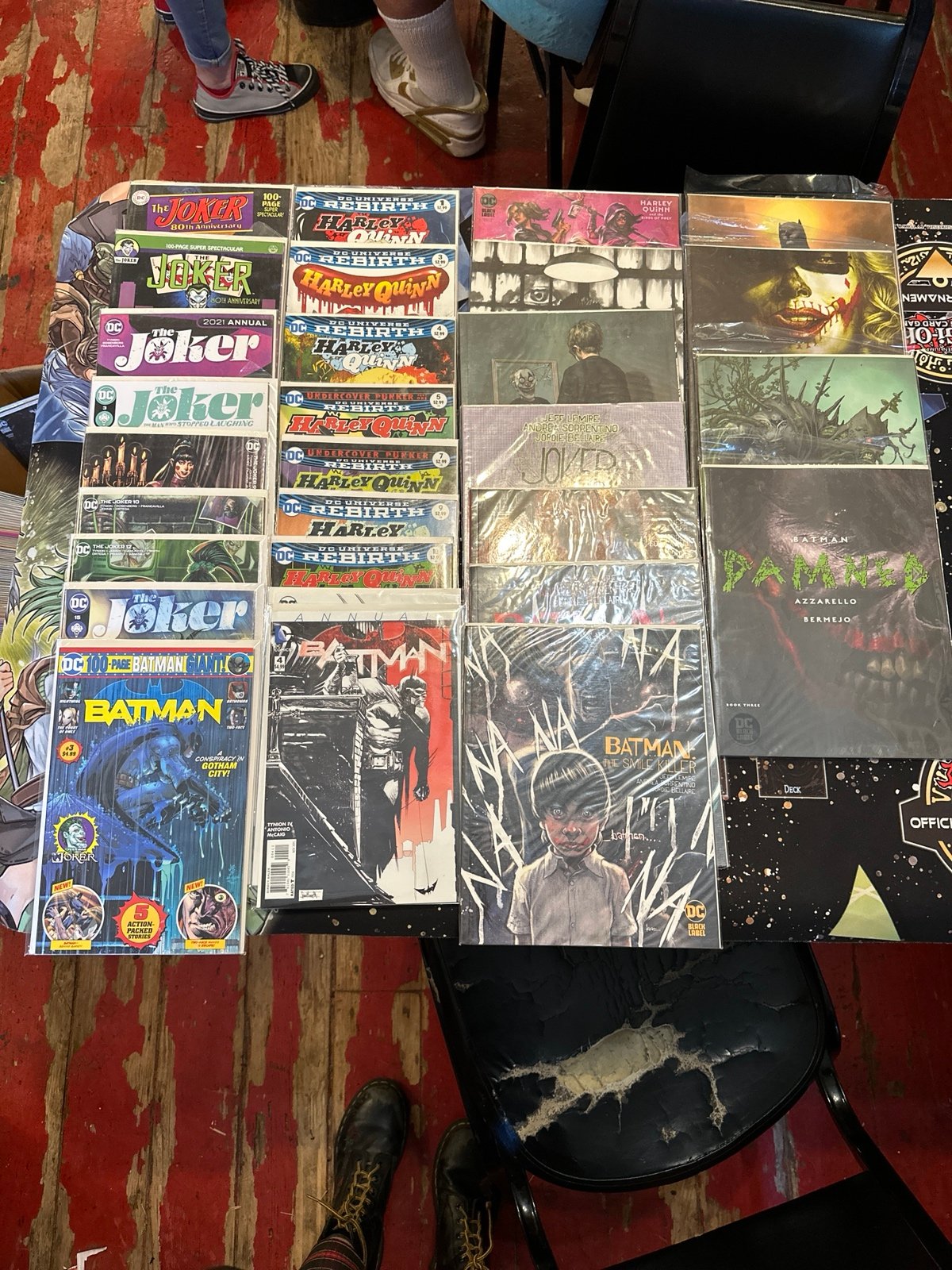 The Joker Harley Quinn & Batman Comic lot of 28