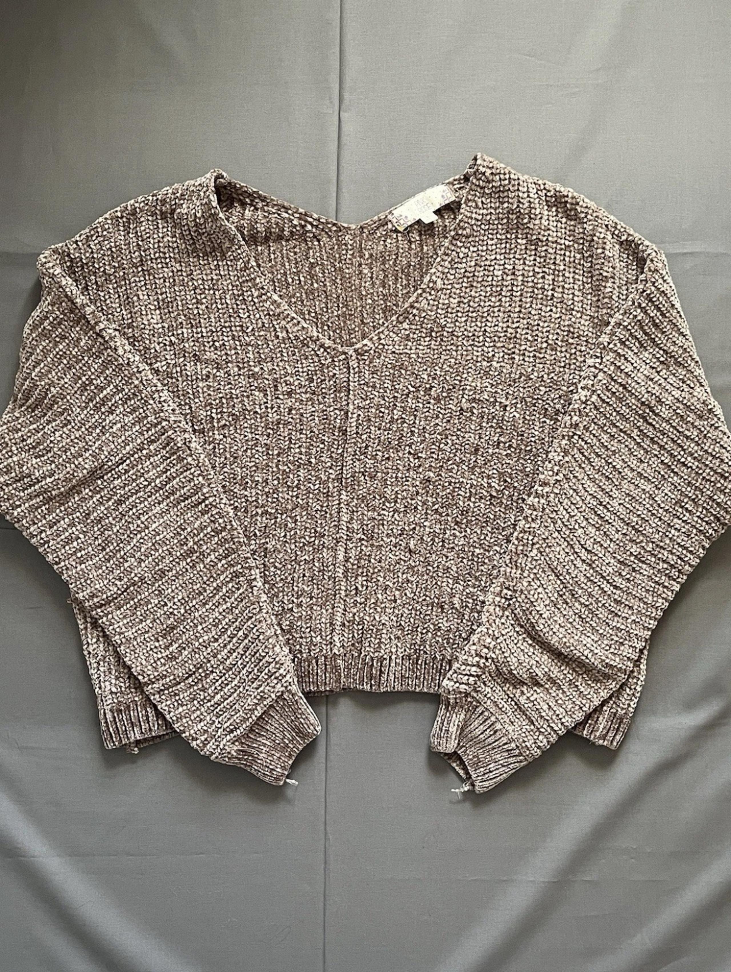 Women’s Brown Knitted Shirt