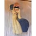 Vintage 1930's 40's Weil Ware California Pottery Colorful Lady Planter Vase 11