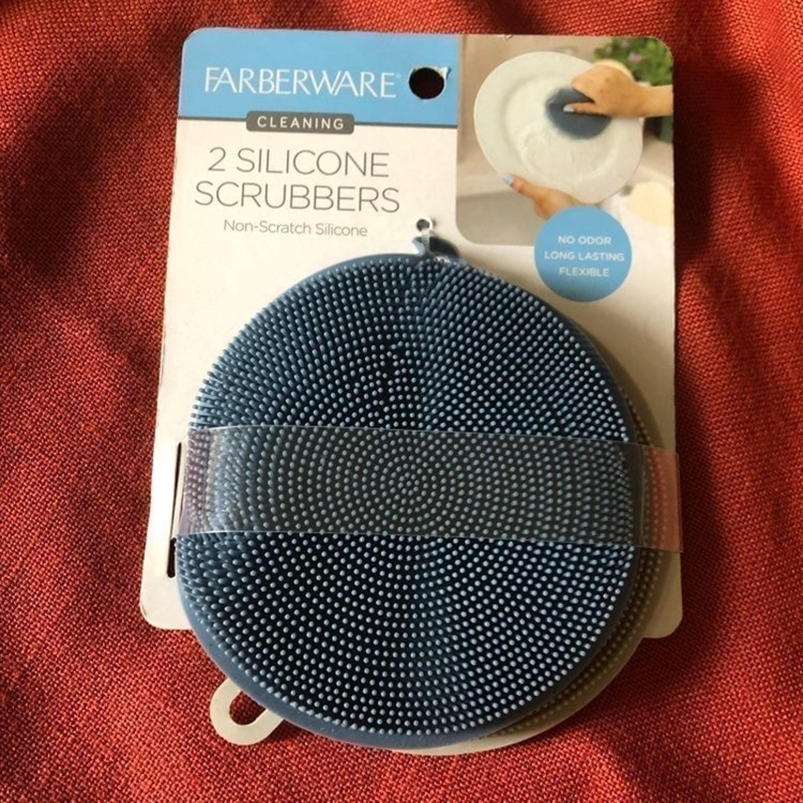 Faberware cleaning Silicon scrubber set NEW