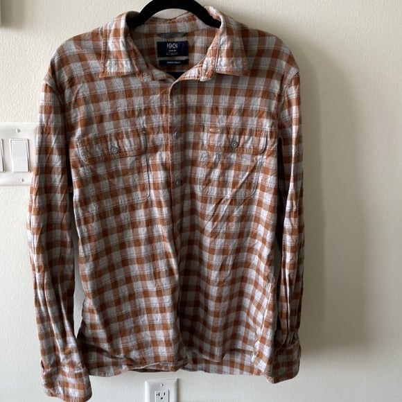 1901 | Mens Large | Flannel Buttondown