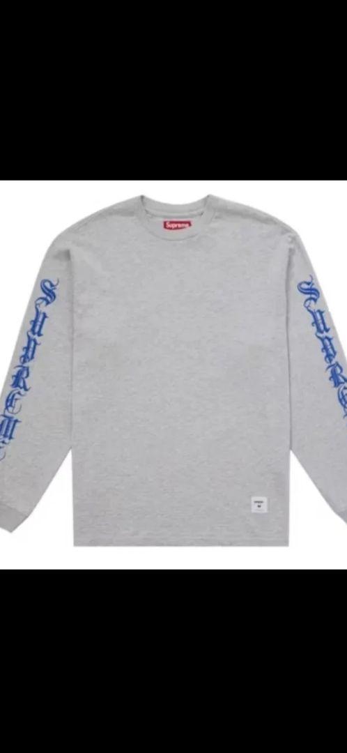 Supreme Old English Long Sleeve Top
