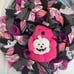 Halloween Pink Ghost Wreath
