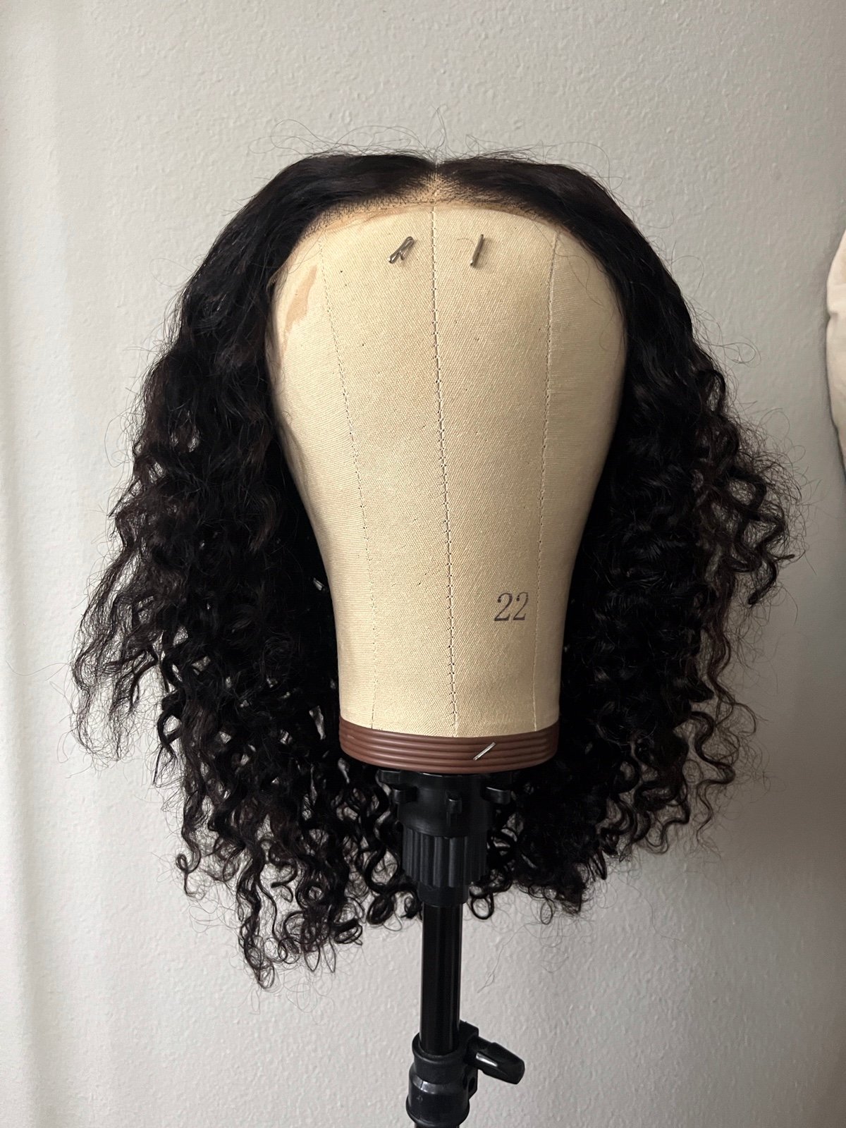 CurlyMe Wig Human hair curly glueless