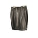 Wilsons pell studio 100% vintage black leather skirt, size 10 fully lined