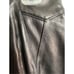 Wilsons pell studio 100% vintage black leather skirt, size 10 fully lined