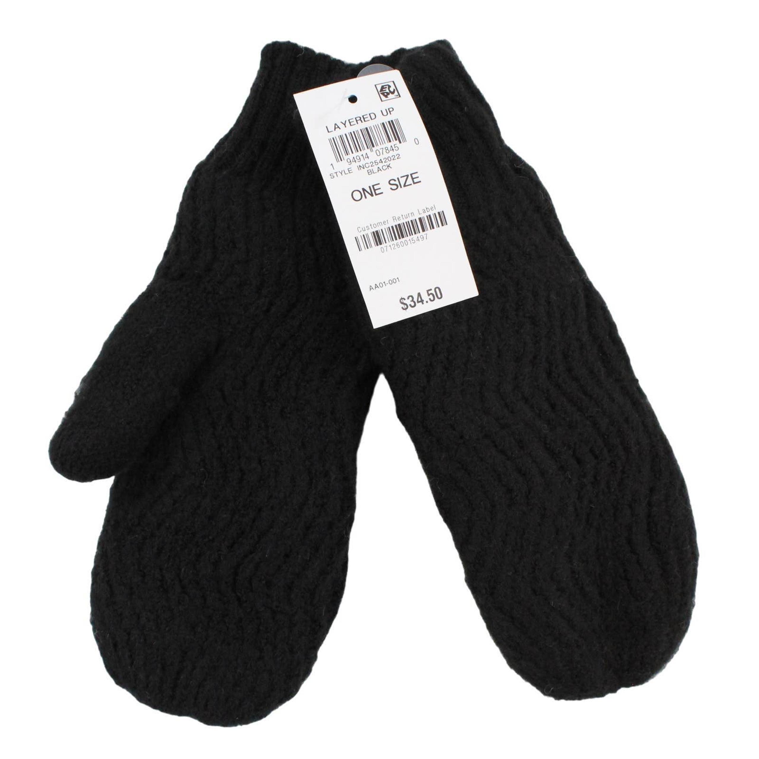 INC International Concepts Womens Fashion Winter Mittens One Size #GL055