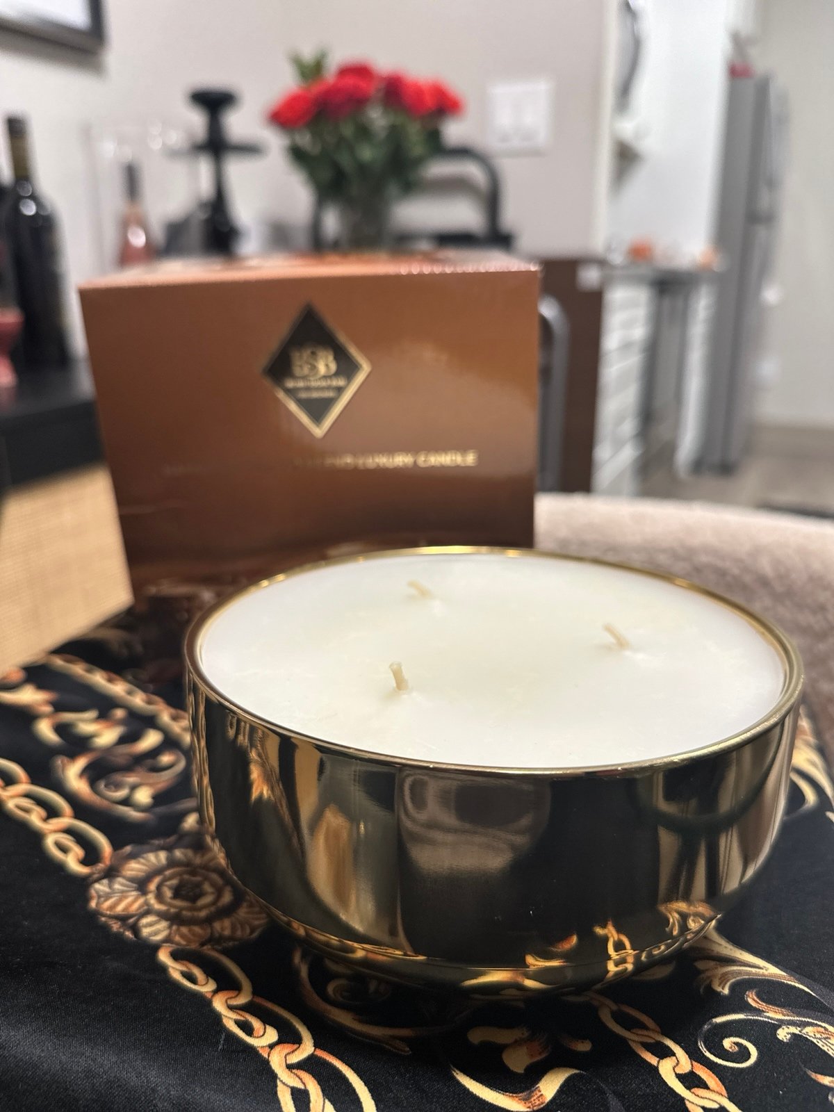Brown Sugar Babe | Agave Blossoms Large Candle