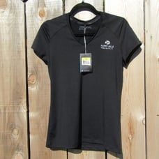 Brand New Nike Golf Dri-Fit Black Polo Shirt Size Small Poppy Hills Pebble Beach