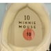 Disney Minnie/Mickey Womens NEW w/Tags White w/Mouse Graphics Sneakers - sz. 10
