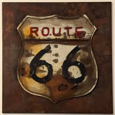 Metal Route 66 picture