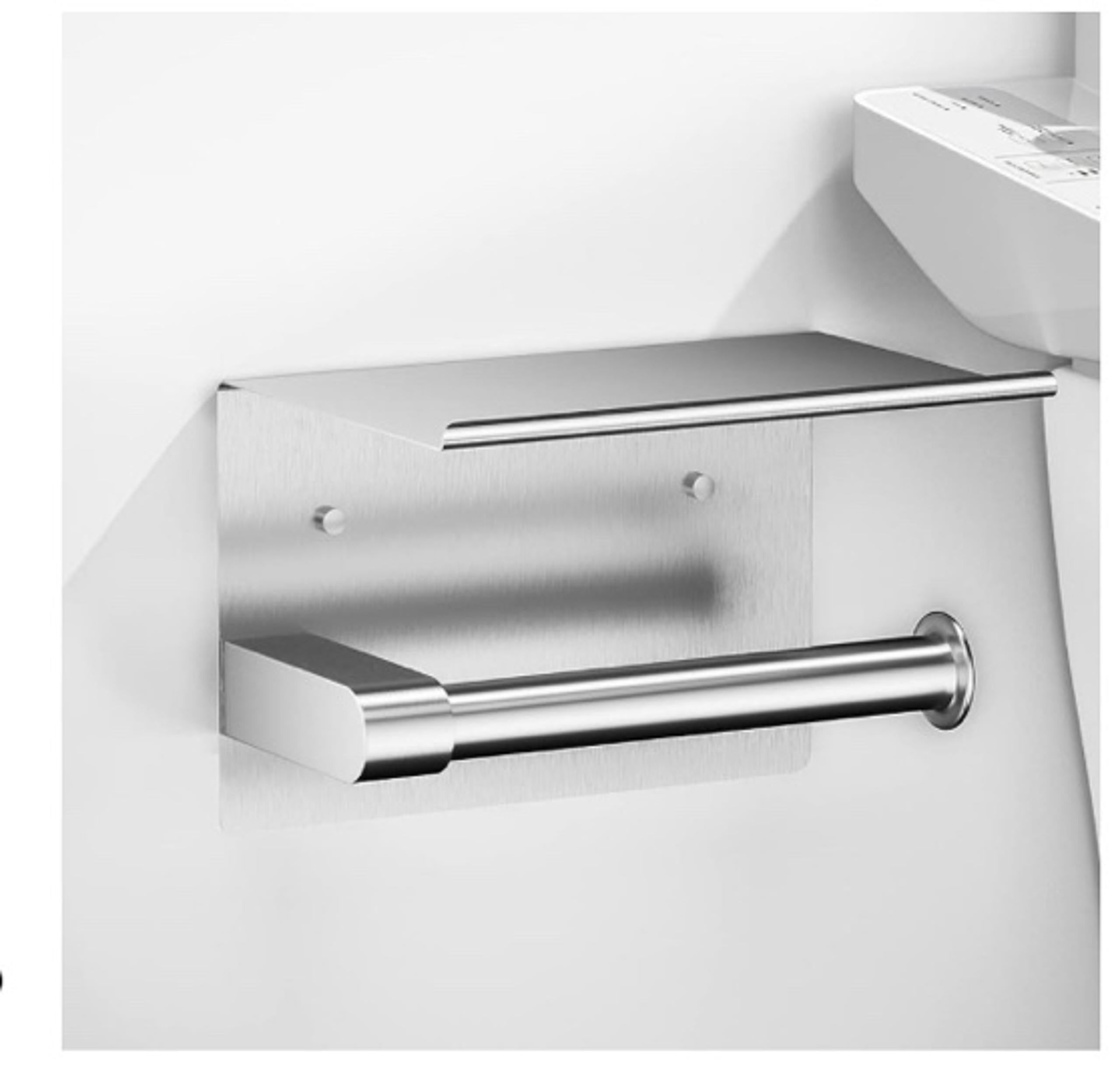 ASTOFLI Toilet Paper Holder with Shelf