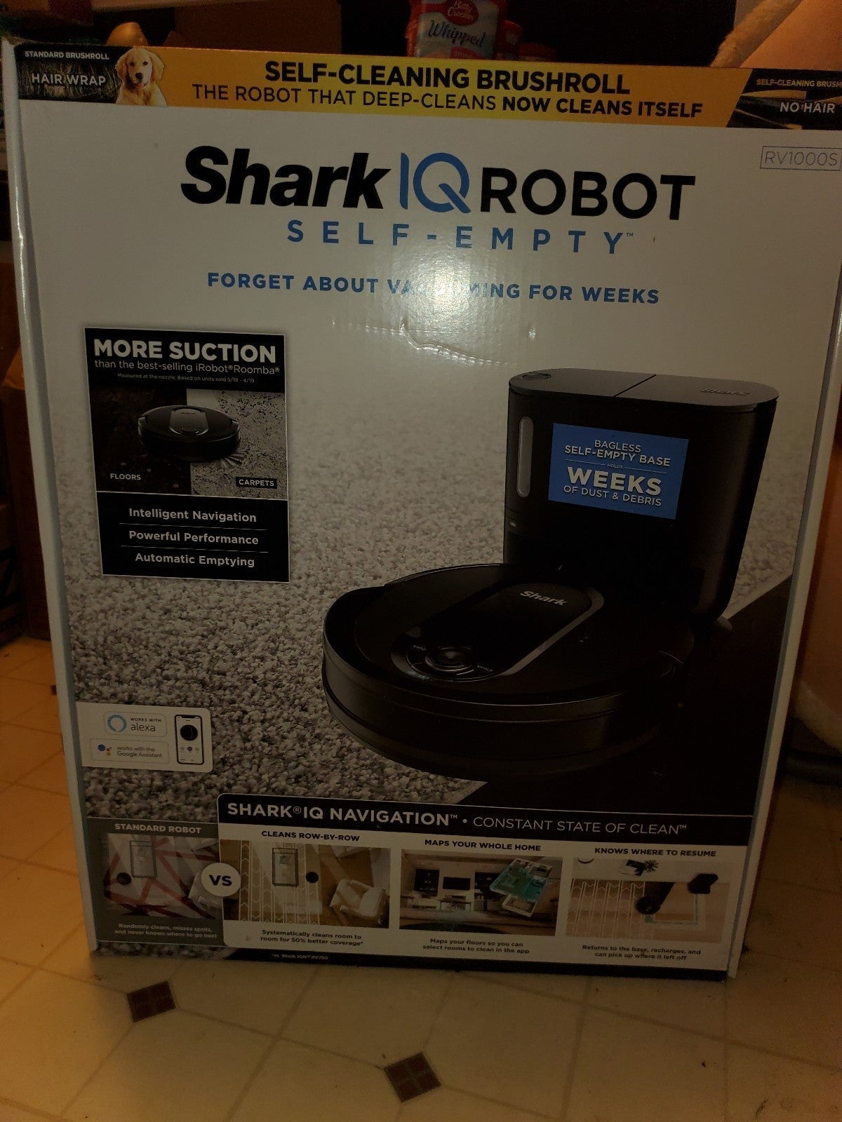 Brand New In Box Shark IQ Robot Vacuum w/ Self Empty SHIPPING INCLUDED IN PRICE!