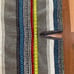 VTG 70s Baja Poncho Mexican Blanket Serape Biker Hippie Motorcycle Beach 24x33”