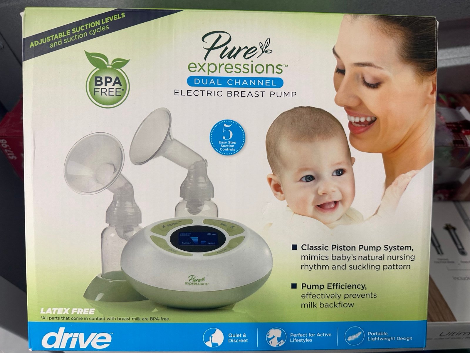Pure expression breast pump