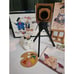 NABCO Muffy Vanderbear Great Masterpieces Artistes at Work accessories + Cat