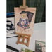 NABCO Muffy Vanderbear Great Masterpieces Artistes at Work accessories + Cat