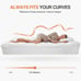 Mattress Topper Full, Extra Thick Bed Topper for Hot Sleepers, 5D Snow down Alte