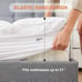 Mattress Topper Full, Extra Thick Bed Topper for Hot Sleepers, 5D Snow down Alte