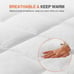 Mattress Topper Full, Extra Thick Bed Topper for Hot Sleepers, 5D Snow down Alte