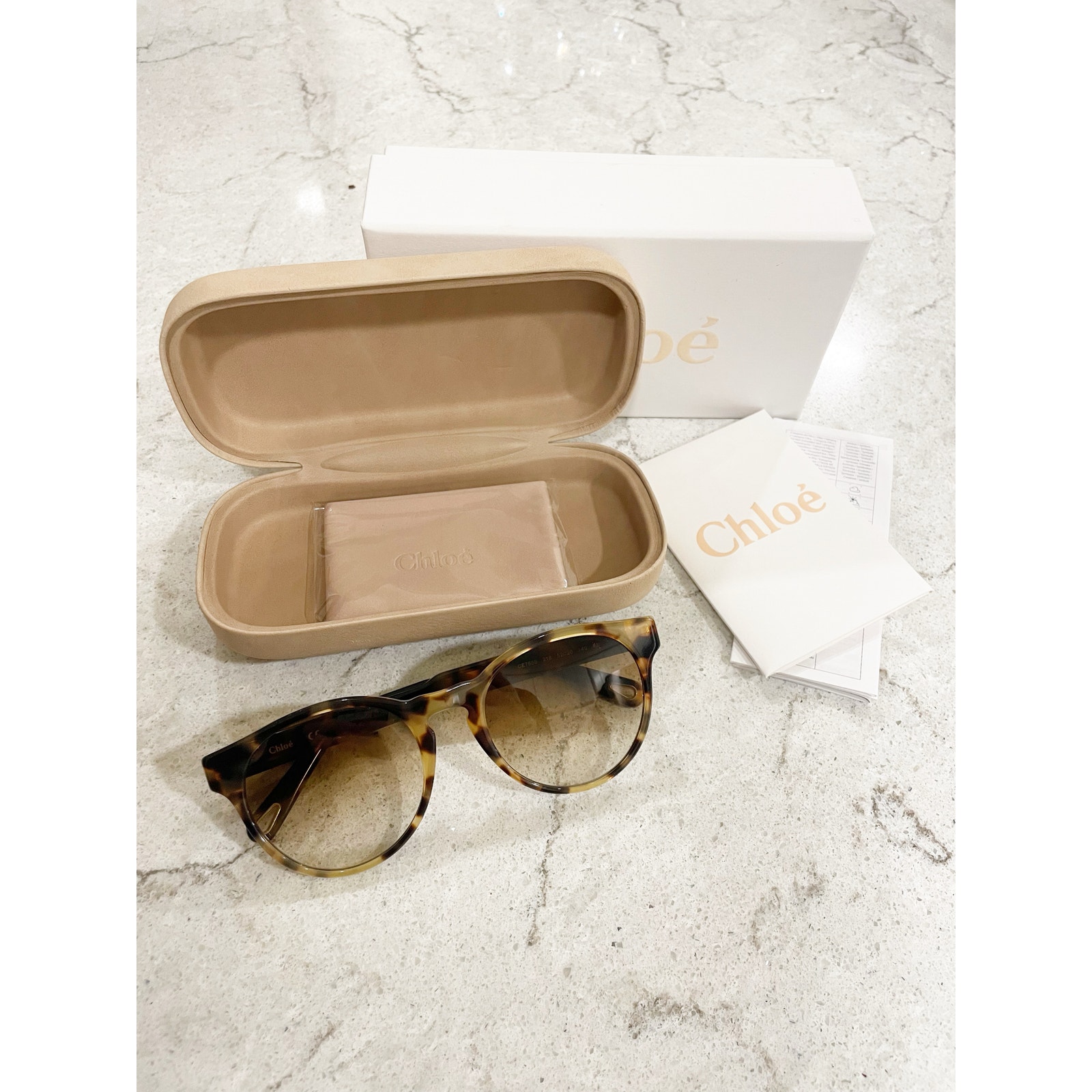 Chloe CE753S Tortoise Brown Sunglasses