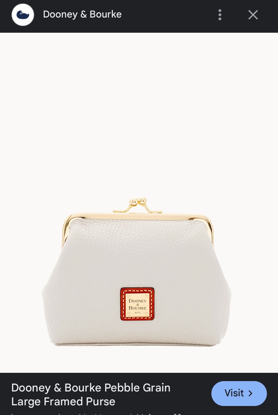 Dooney and Bourke Large Purse