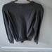 Land’s End Slate Gray Men’s V-Neck Sweater Size Medium